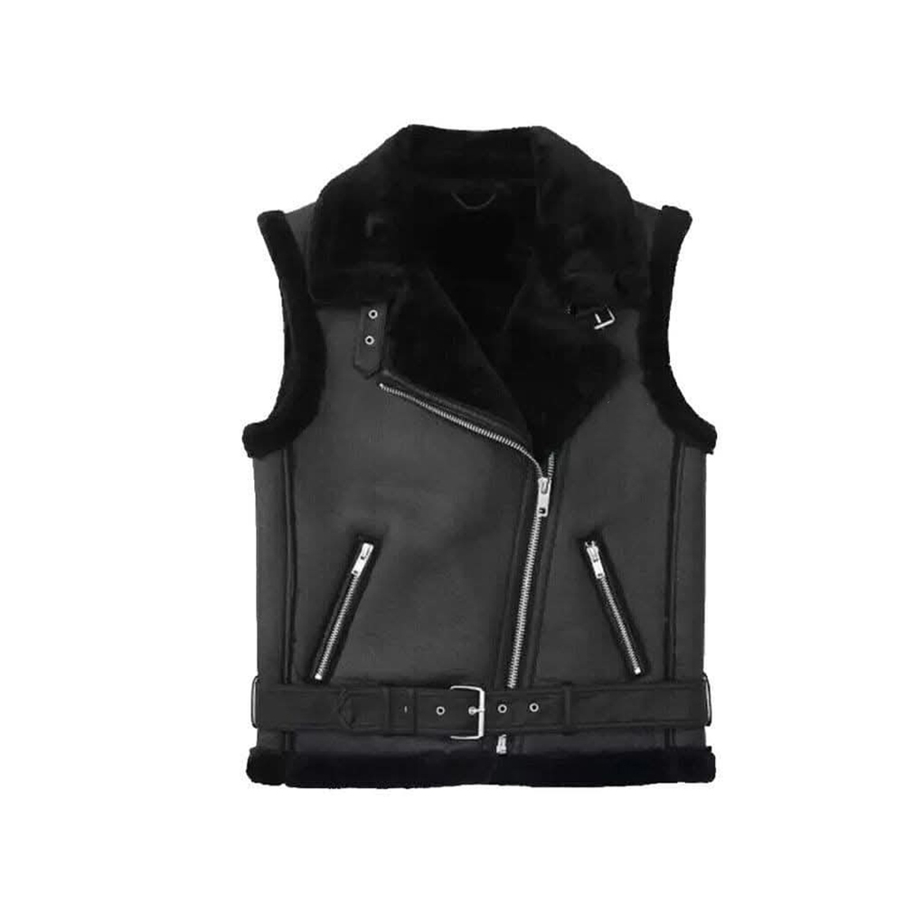 leather vest