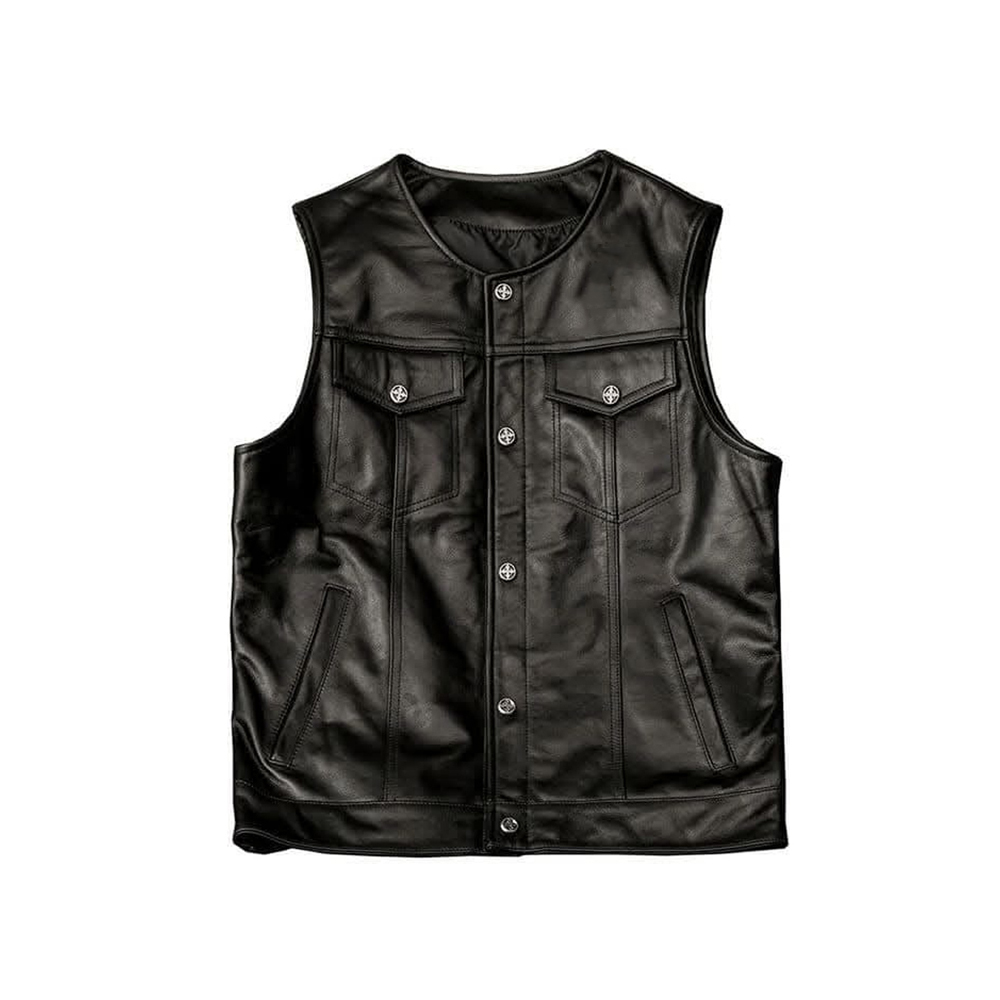 leather vest